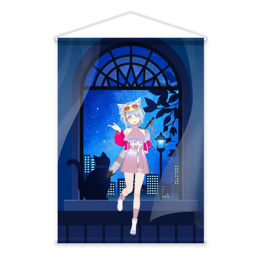 【春夏秋冬 琉音】02月記念日-タペストリー-G0874