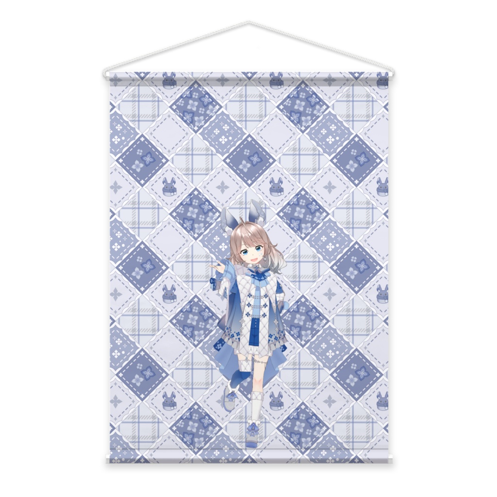 【猫宮はるる】02月記念日-タペストリー-G0902