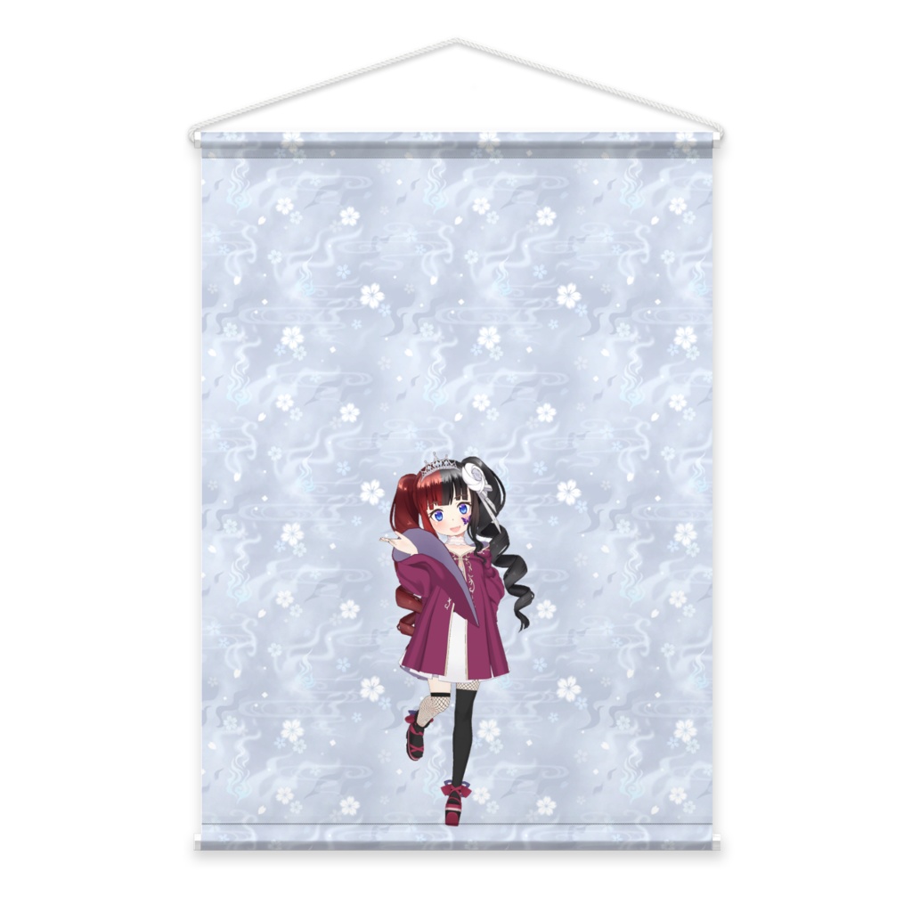 【霙 雪@みぞれ ゆき】02月記念日-タペストリー-G0924