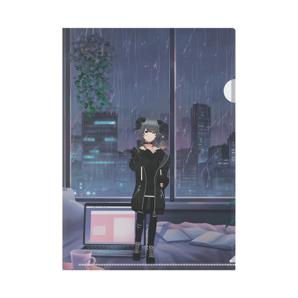 【ぽん】02月記念日-クリアファイル-G0930