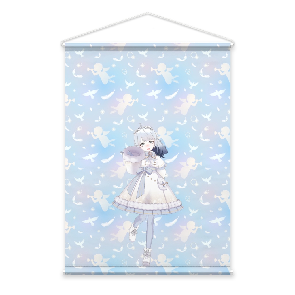 【ゆき】02月記念日-タペストリー-G0929