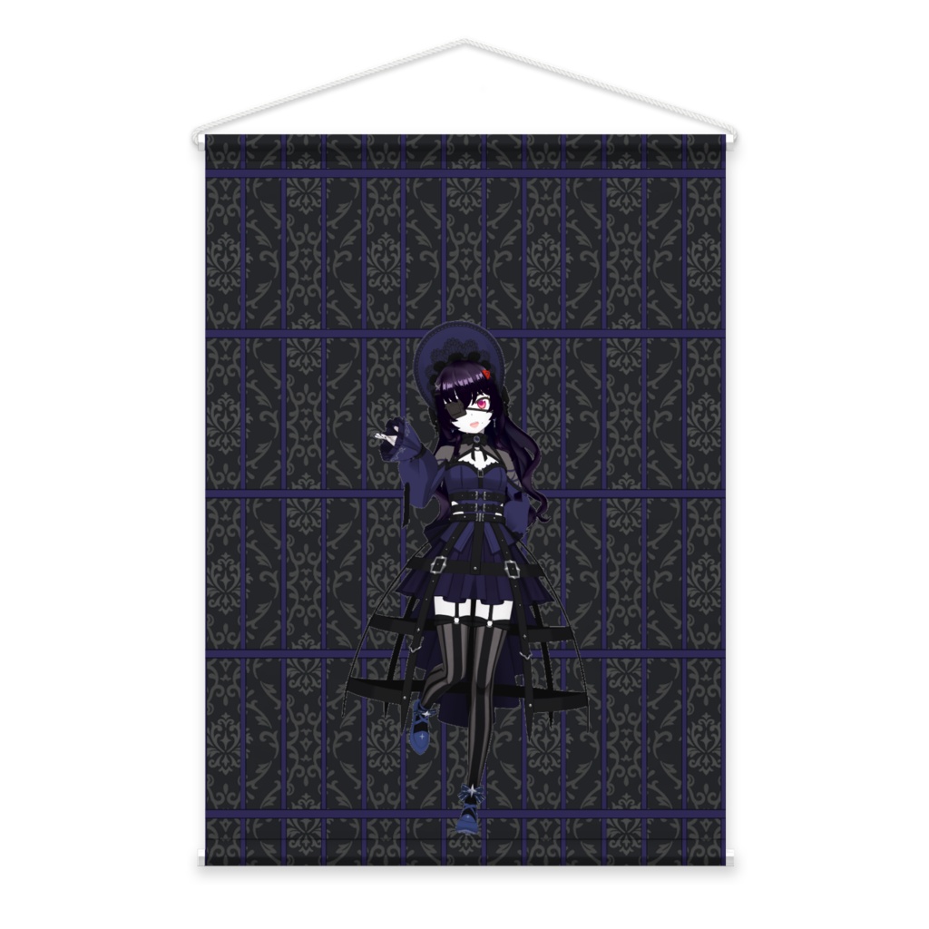 【シロちゃん】02月記念日-タペストリー-G0941