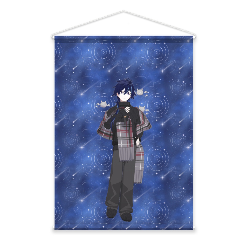 【隅っこ暗し】02月記念日-タペストリー-G0947