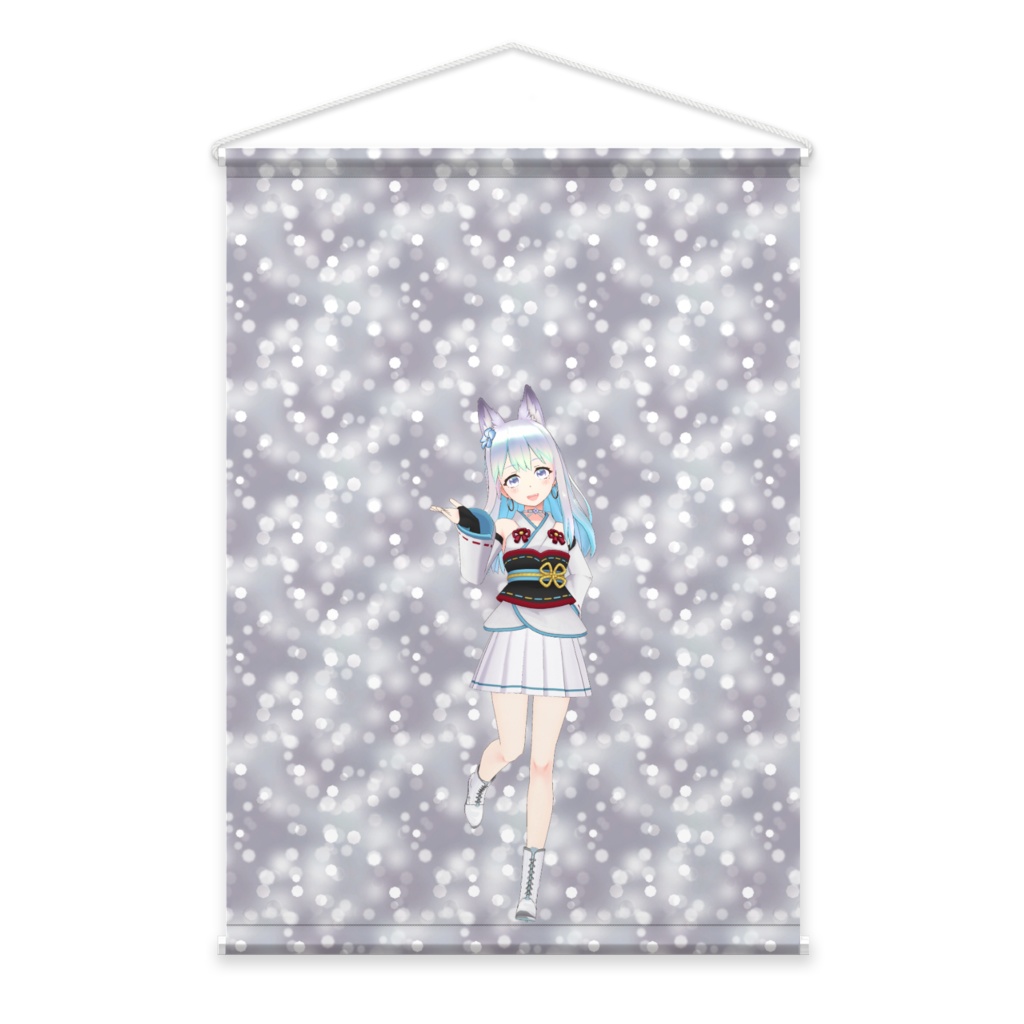 【鈴乃 リン】02月記念日-タペストリー-G0976