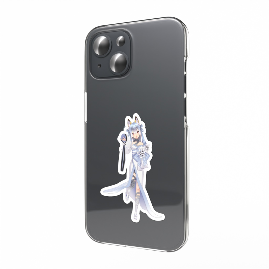 【狐のママ】02月記念日-スマホステッカーG1059