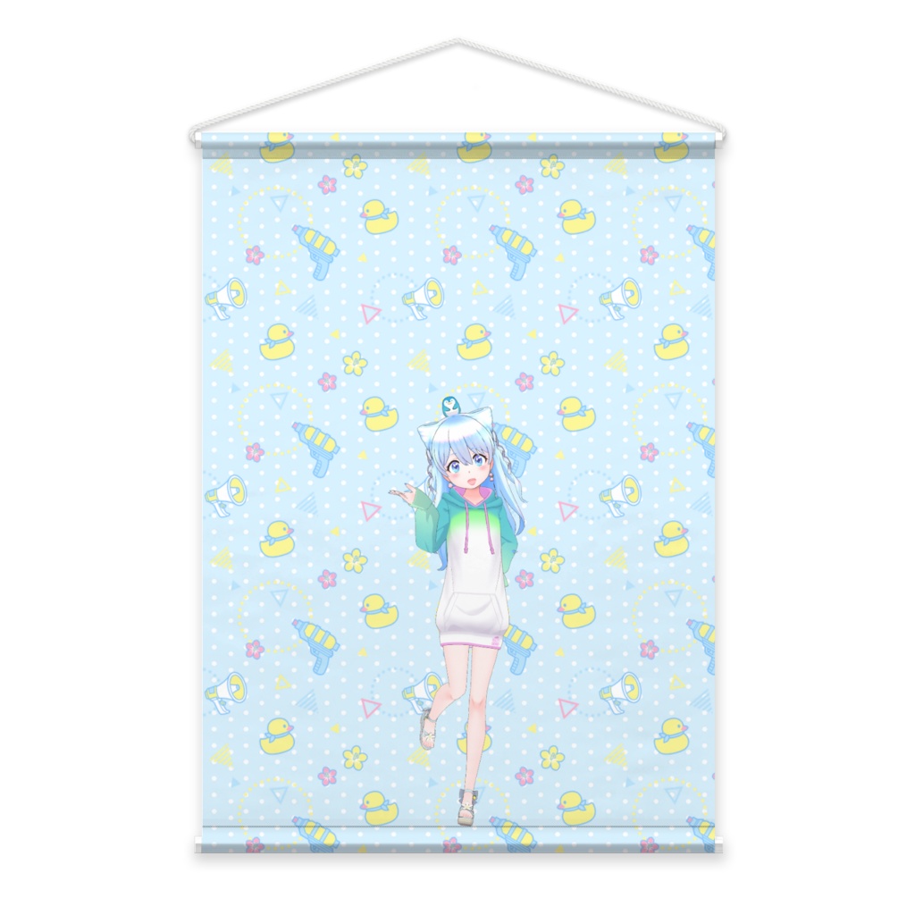 【ひなもっっち】02月記念日-タペストリー-G1092