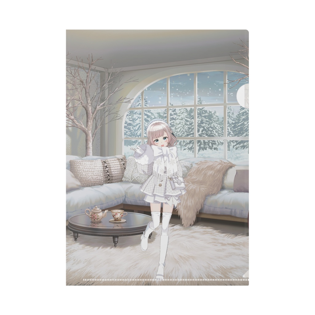 【月雪 空葵】02月記念日-クリアファイル-G1094