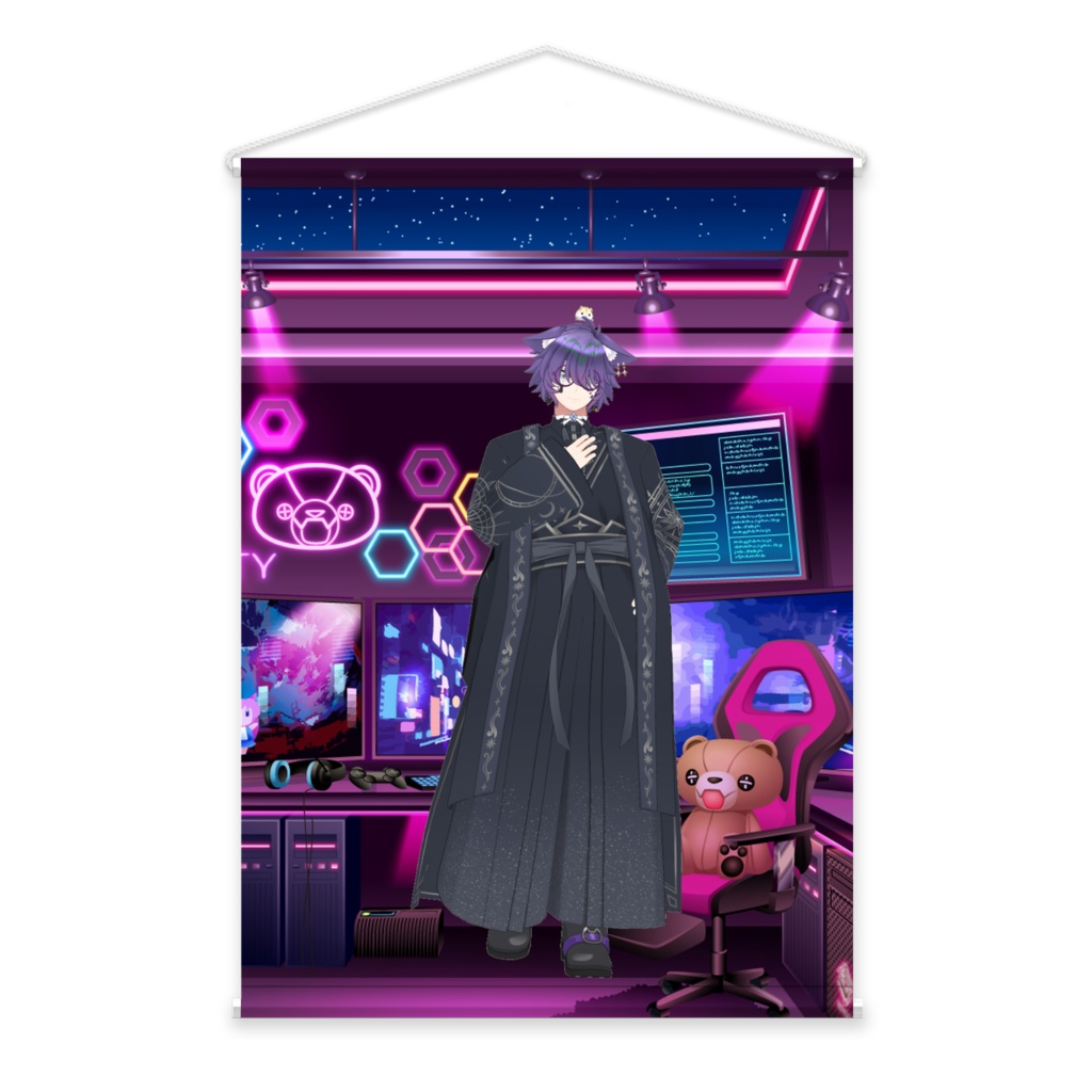 【セバス】02月記念日-タペストリー-G1108