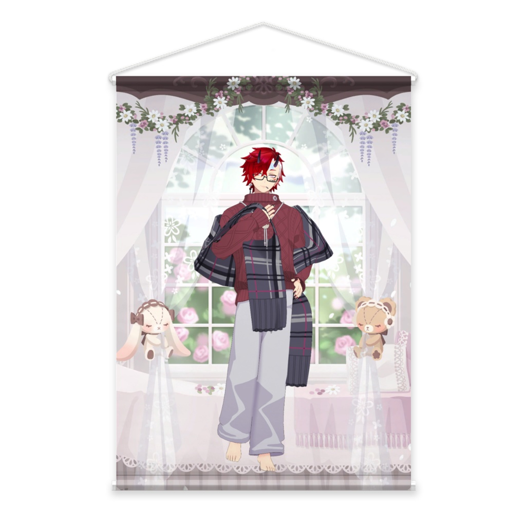 【秋羅@お絵描きの民】02月記念日-タペストリー-G1154