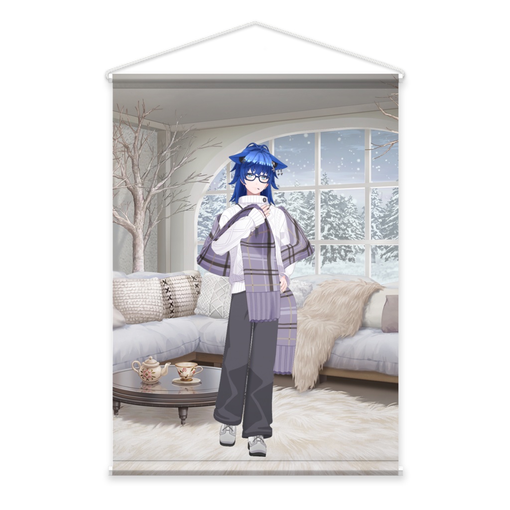 【ひろ】02月記念日-タペストリー-G0985