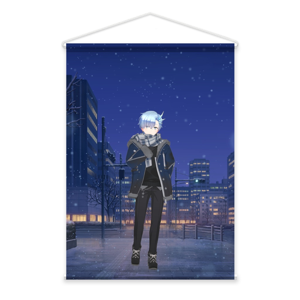 【凍空らぐ】02月記念日-タペストリー-G0986