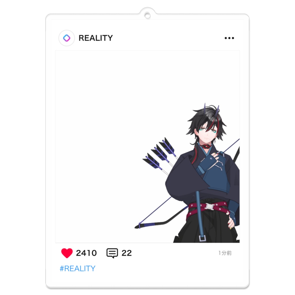 【ねおん。】02月記念日-フィード風アクキーG1001