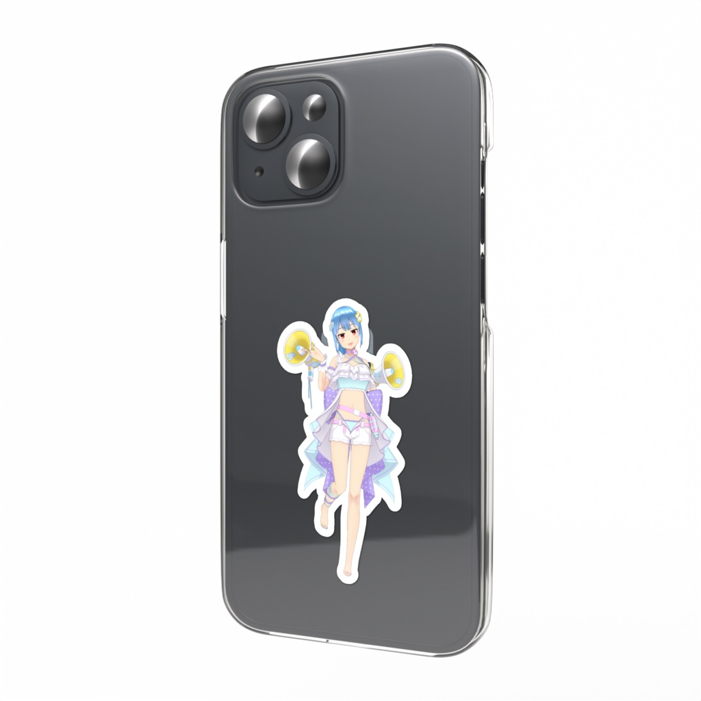 【音無シオン】02月記念日-スマホステッカーG1010