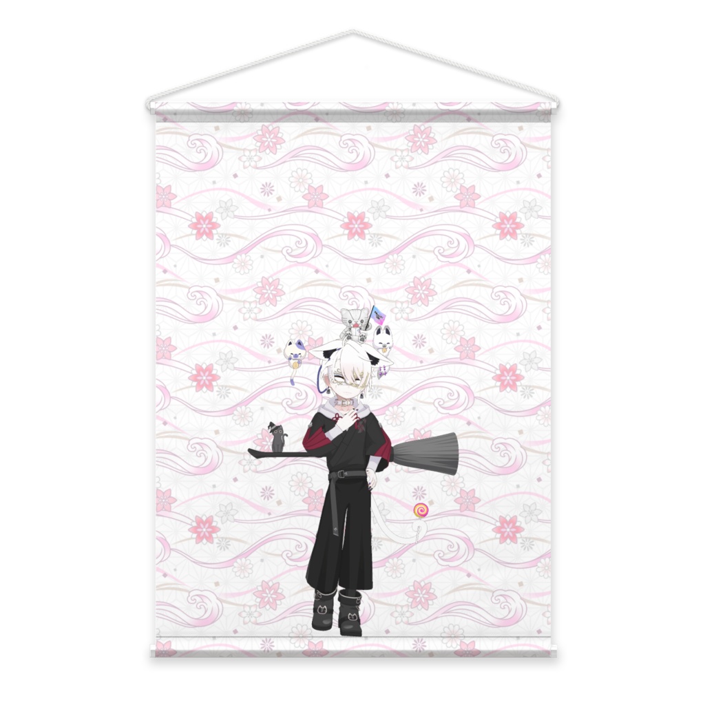 【モブN‪】02月記念日-タペストリー-G1015