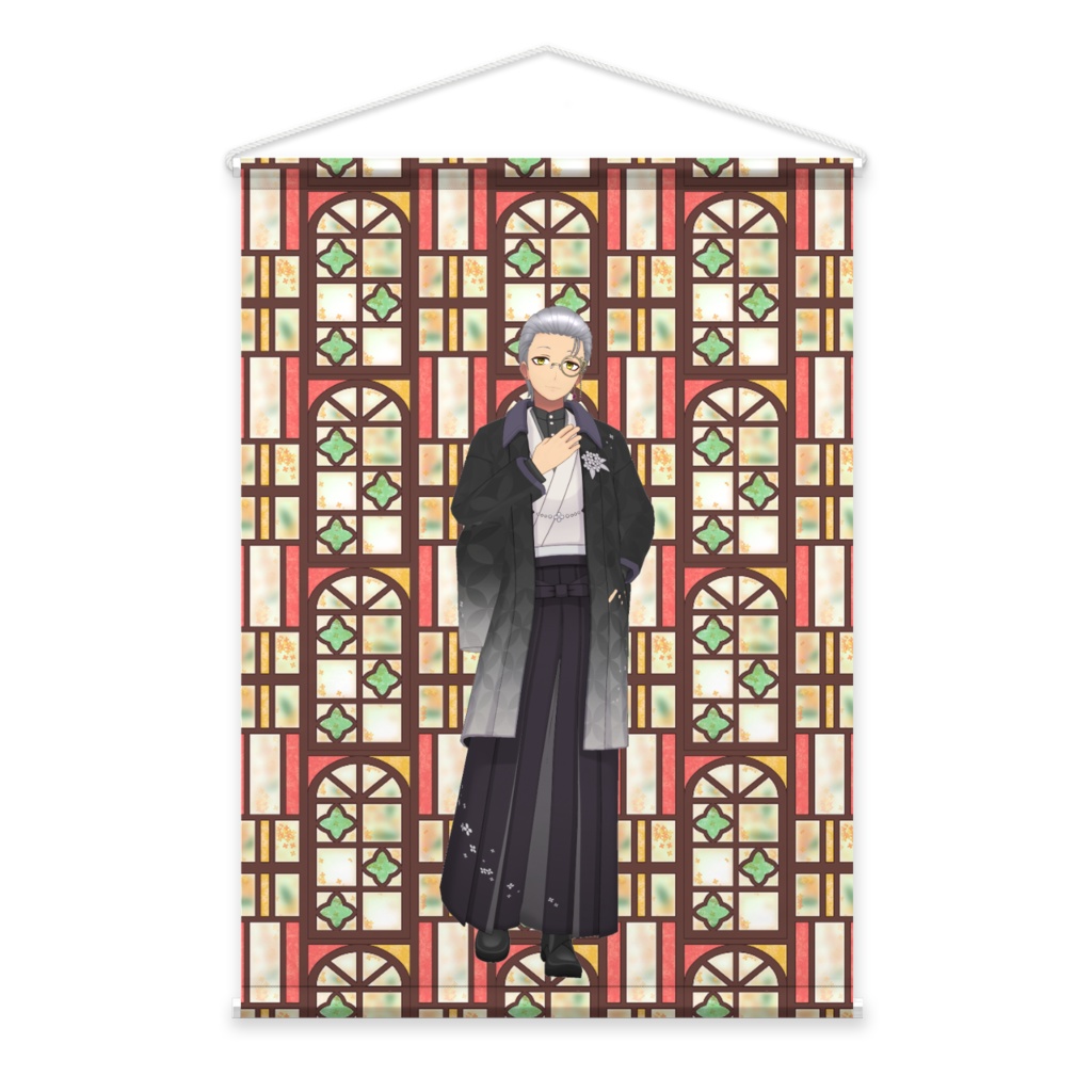 【夢路　ユウ】02月記念日-タペストリー-G1042