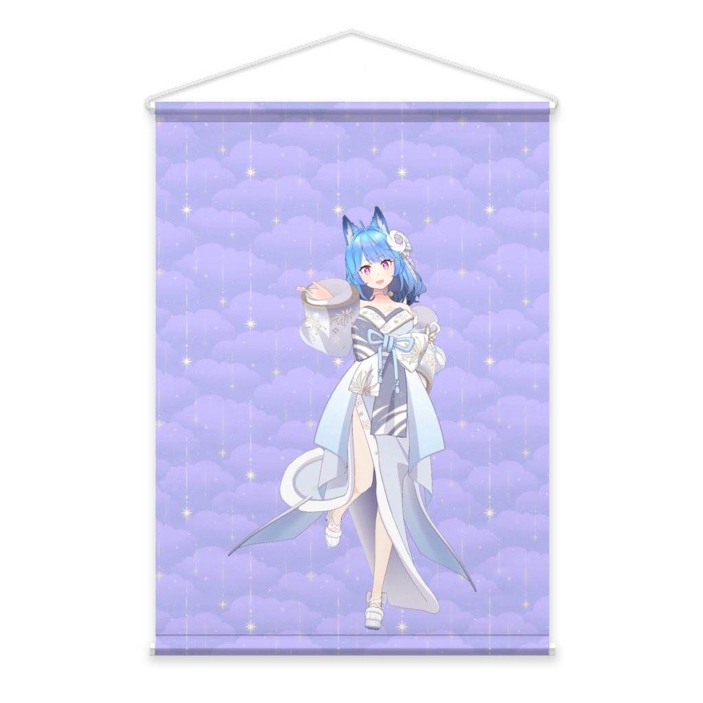 【月守叶狐】02月記念日-タペストリー-G1046