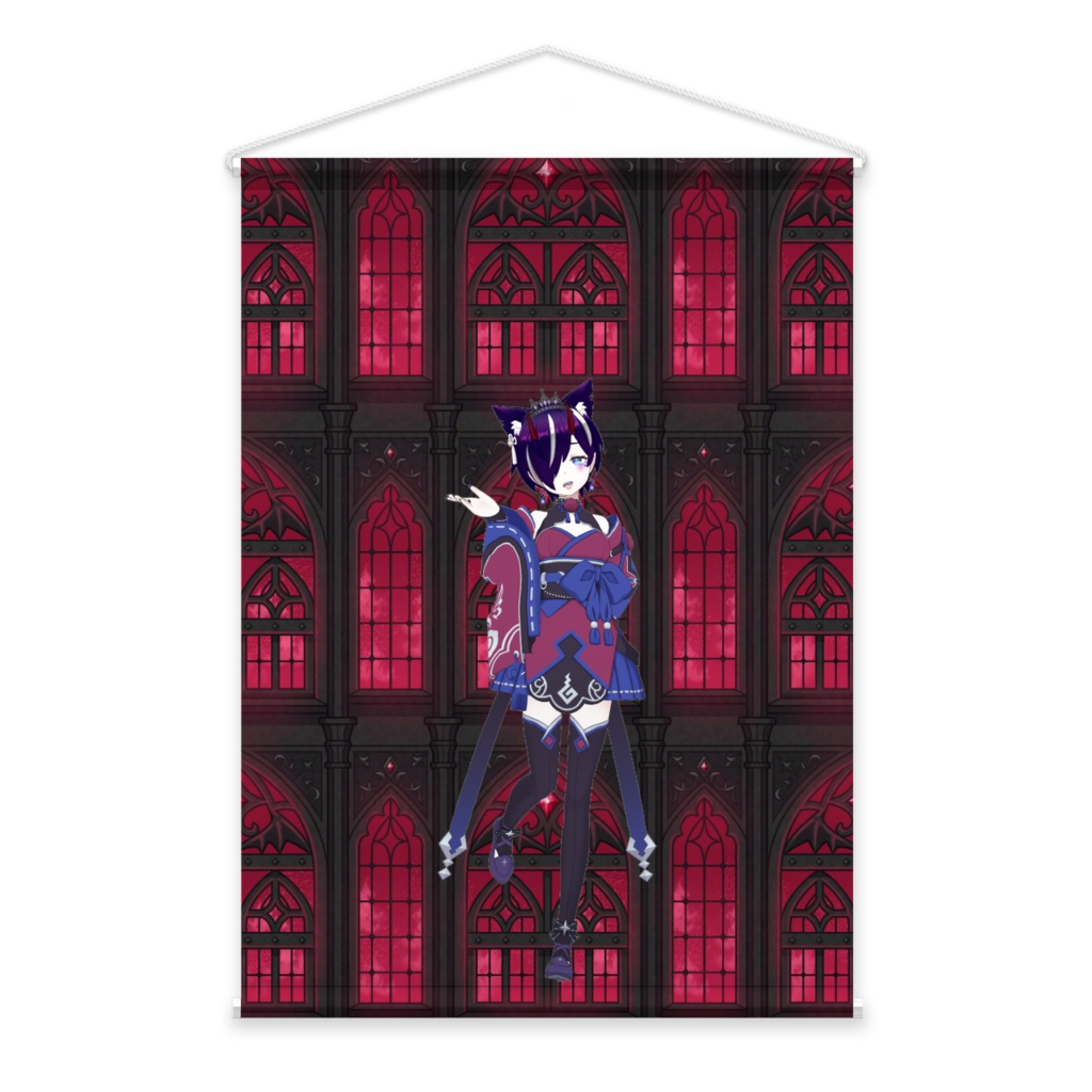 【三途川 凪】02月記念日-タペストリー-G1052