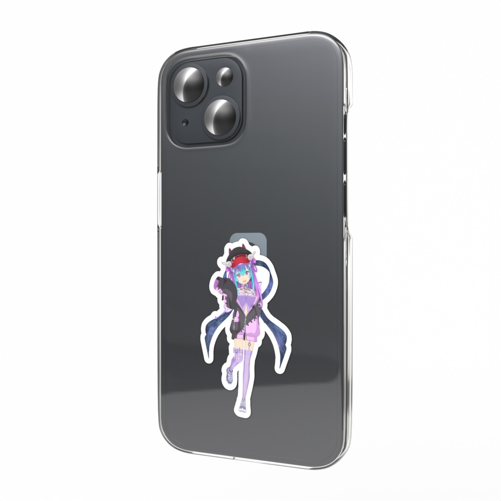 【たぬきちニャン】02月記念日-スマホステッカーG1063