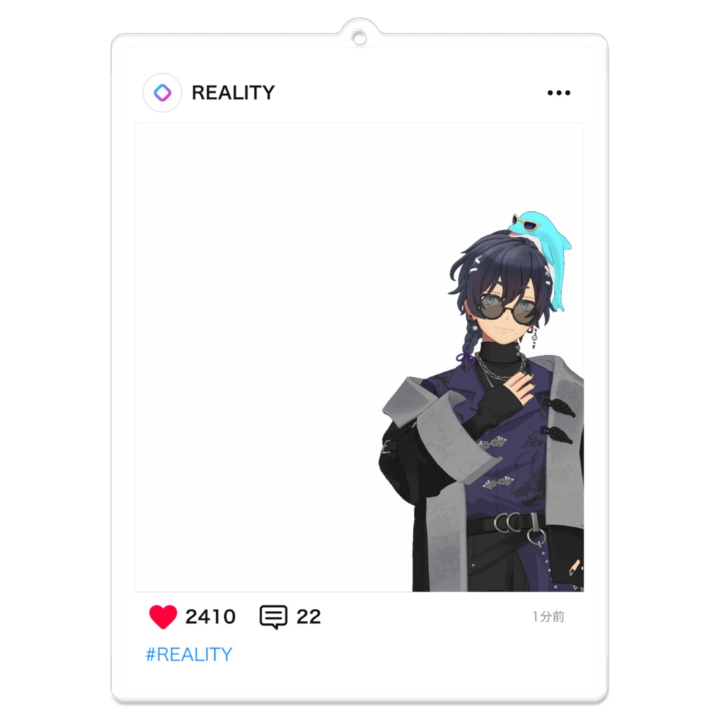 【坂東 いるか】02月記念日-フィード風アクキーG1065