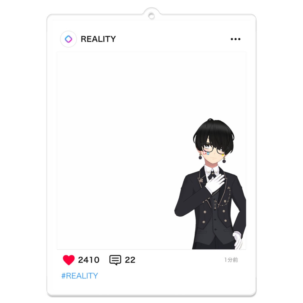 【ラッキー】02月記念日-フィード風アクキーG1067