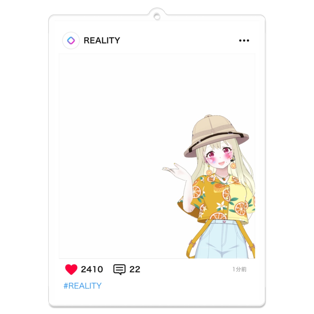 【えたーなる杉原かあお】02月記念日-フィード風アクキーG1078