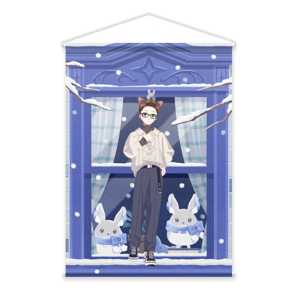 【玲於】02月記念日-タペストリー-G1095