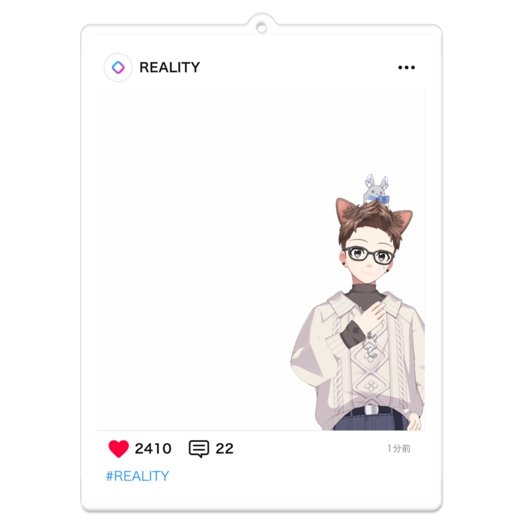 【玲於】02月記念日-フィード風アクキーG1095