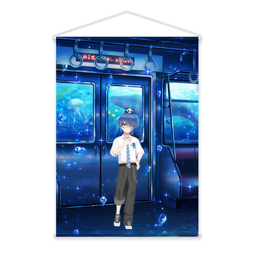 【ハク】02月記念日-タペストリー-G1105