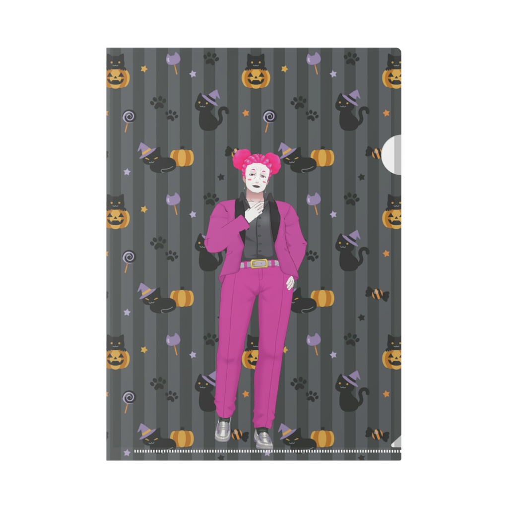 【くろの】02月記念日-クリアファイル-G1129