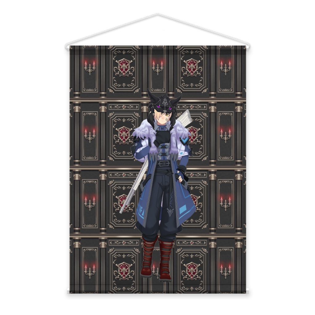 【水無月ゆう】02月記念日-タペストリー-G1149