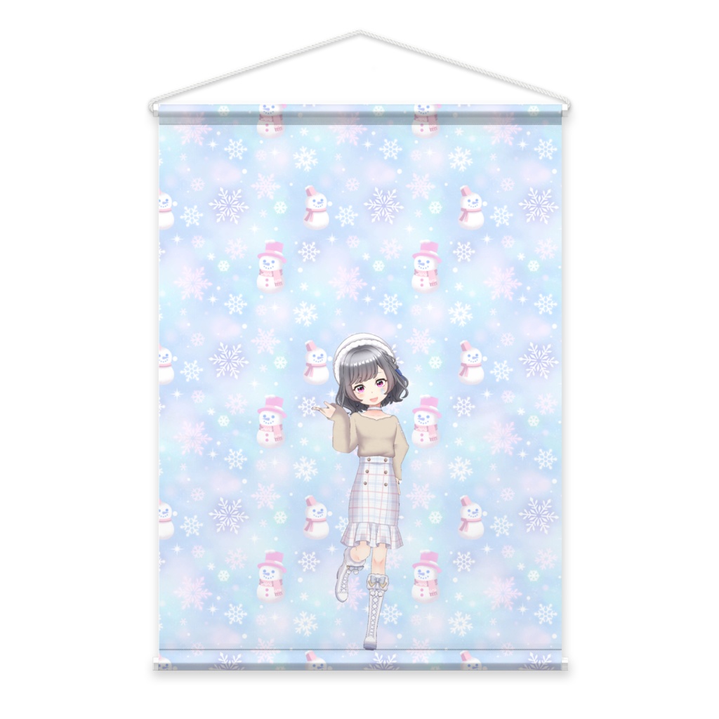 【奄魅 真海】02月記念日-タペストリー-G1157