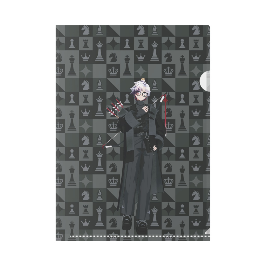 【月夜見 叶夜】02月記念日-クリアファイル-G1199