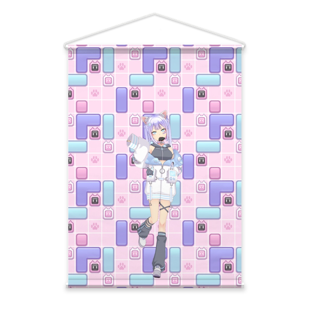 【もっちゃんちゃん】02月記念日-タペストリー-G1202