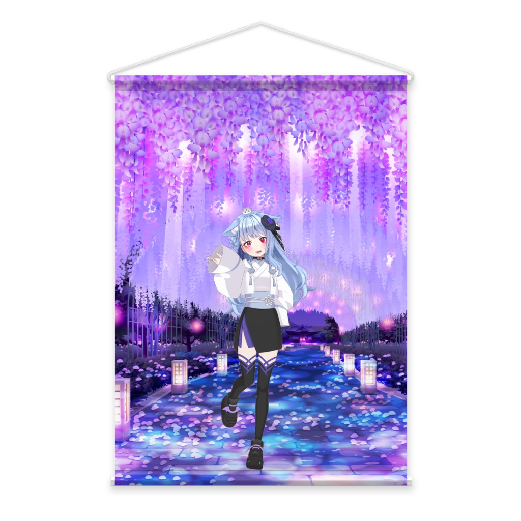 【優羽【ゆは】】02月記念日-タペストリー-G1241