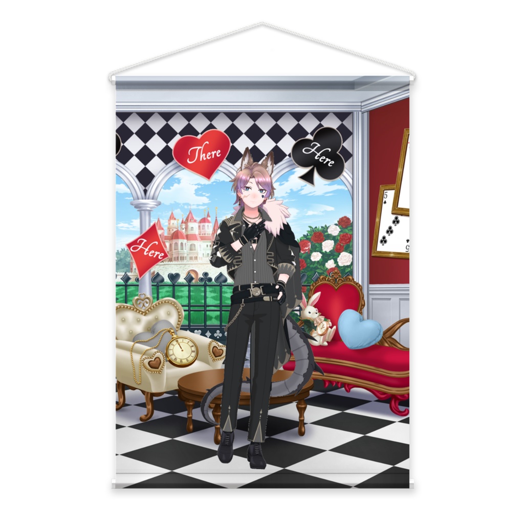 【月影ユリカ】02月記念日-タペストリー-G1319