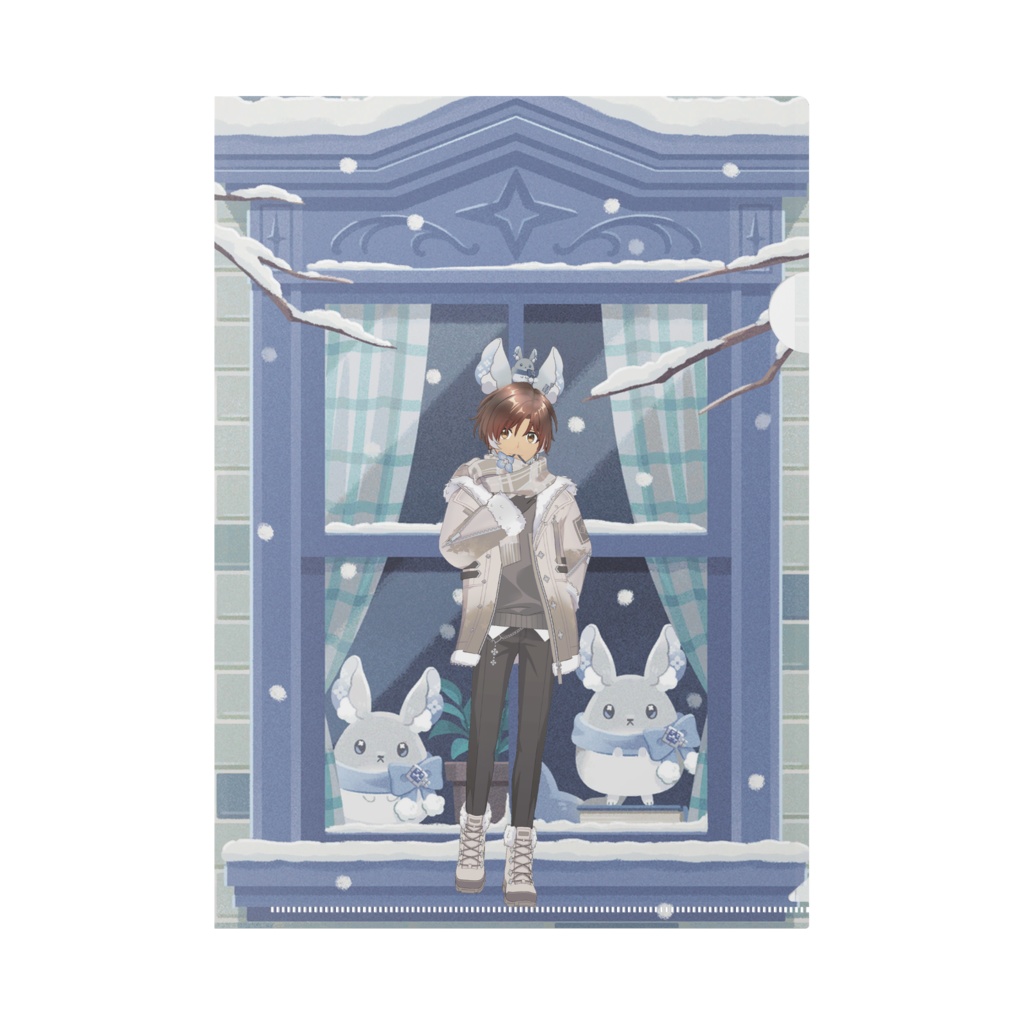 【ふみ(KIRINZ)】02月記念日-クリアファイル-G1367