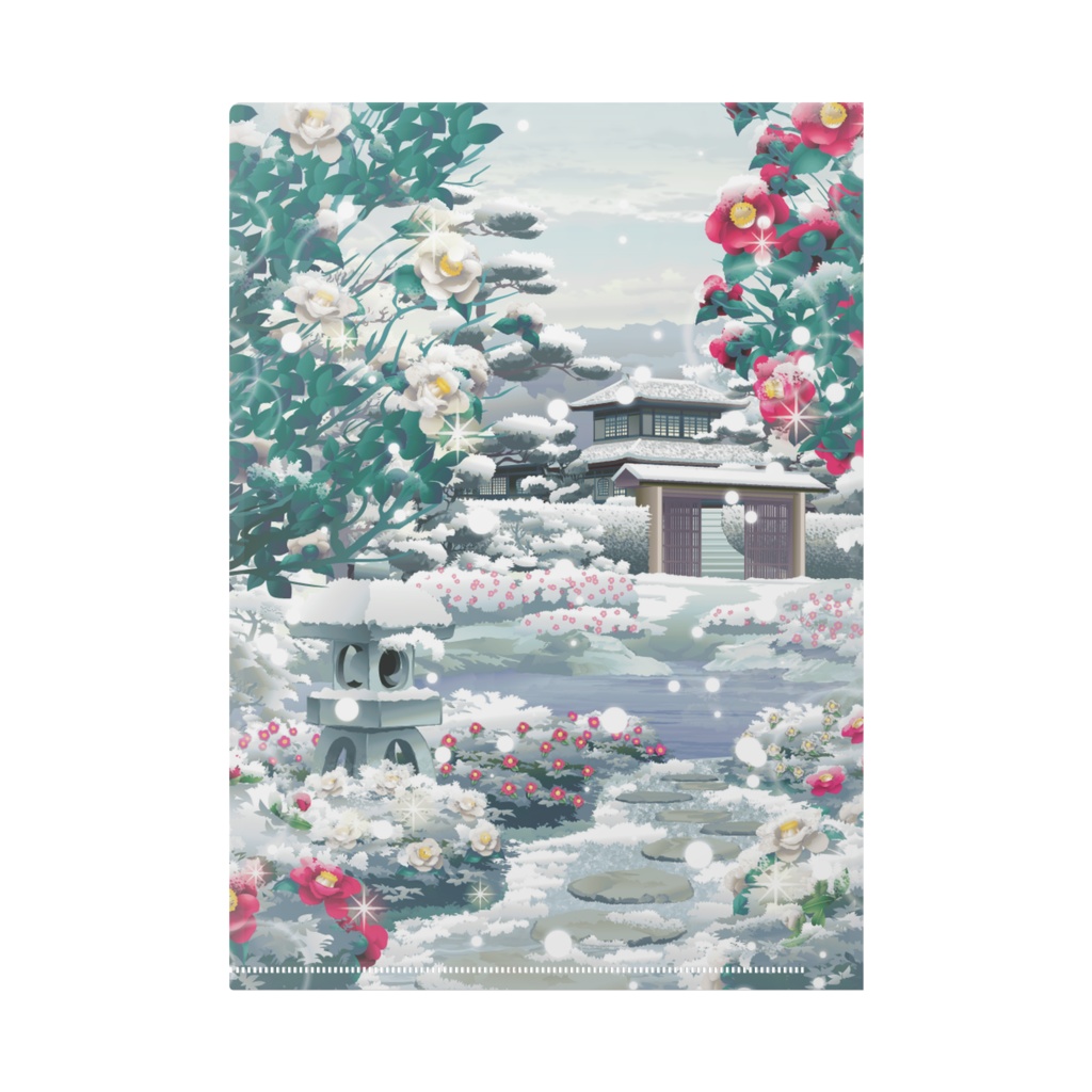 【雪猫】02月記念日-クリアファイル-G1366
