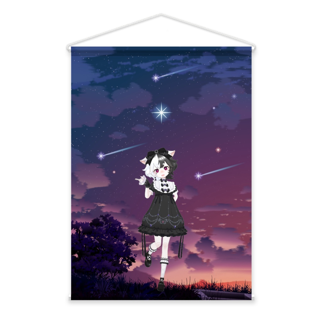 【ヤニクラゲ】02月記念日-タペストリー-G1395