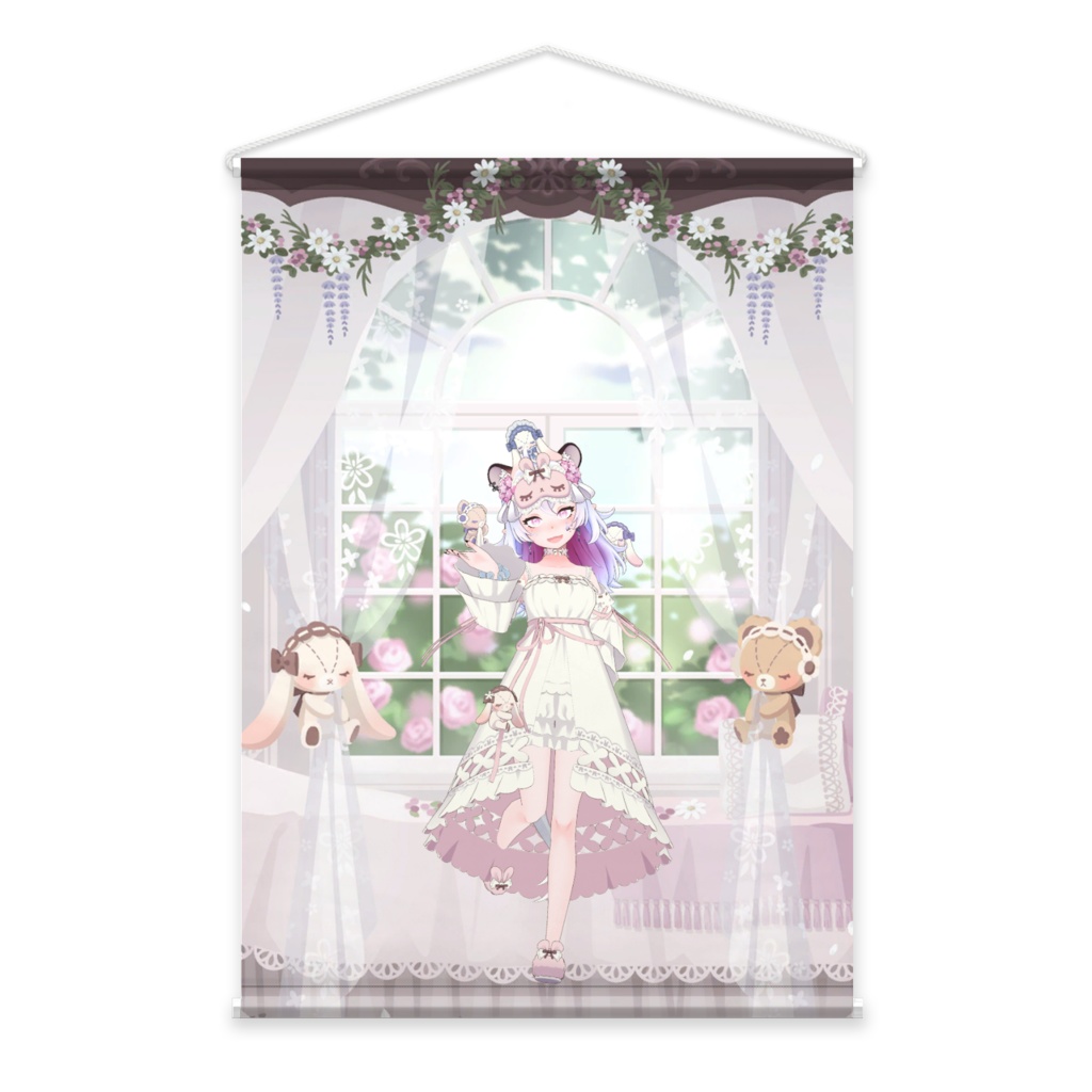 【会津神 琴音】02月記念日-タペストリー-G1420