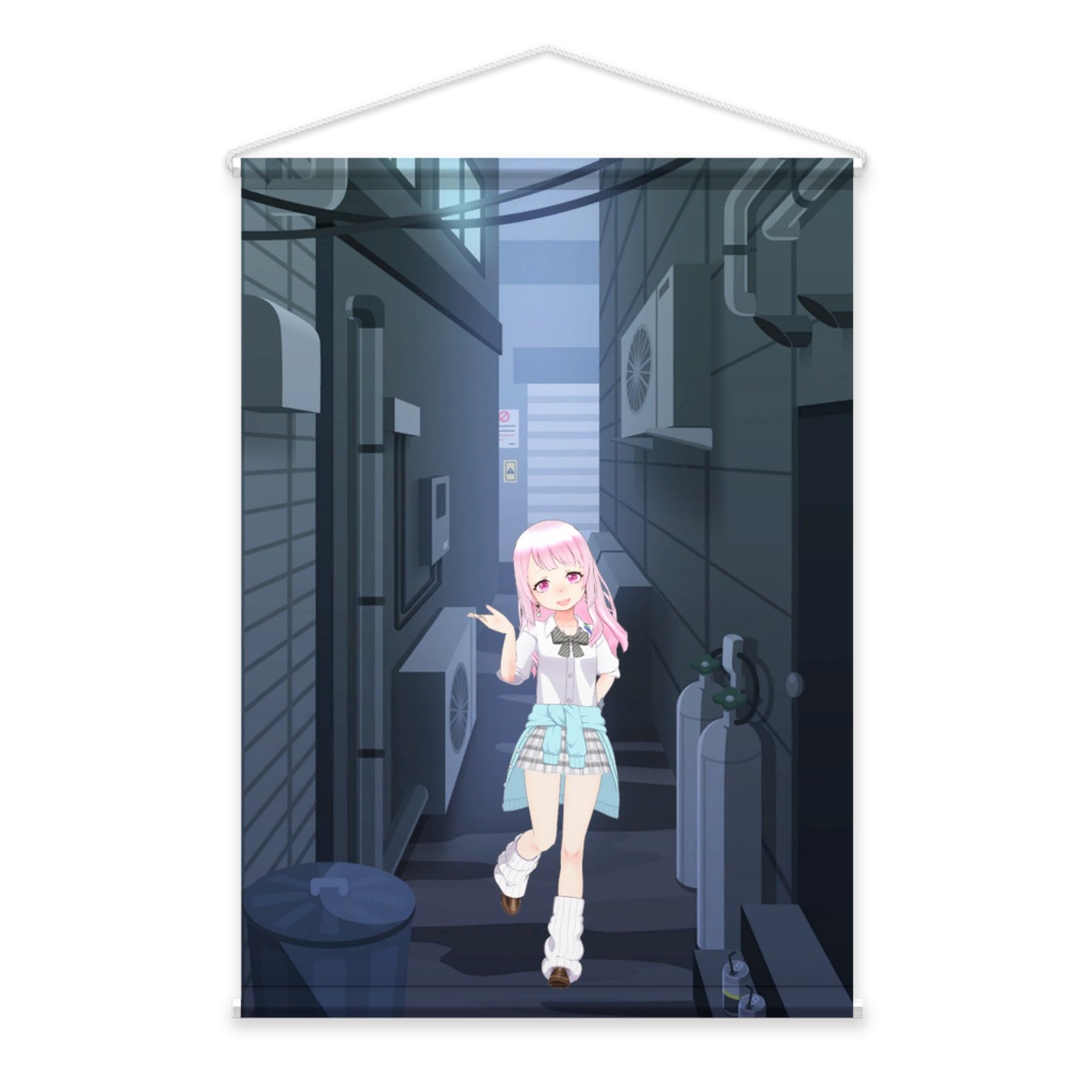 【酒飲ミィ】02月記念日-タペストリー-G1434