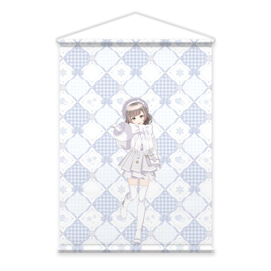 【猫星らむ音】02月記念日-タペストリー-G1435