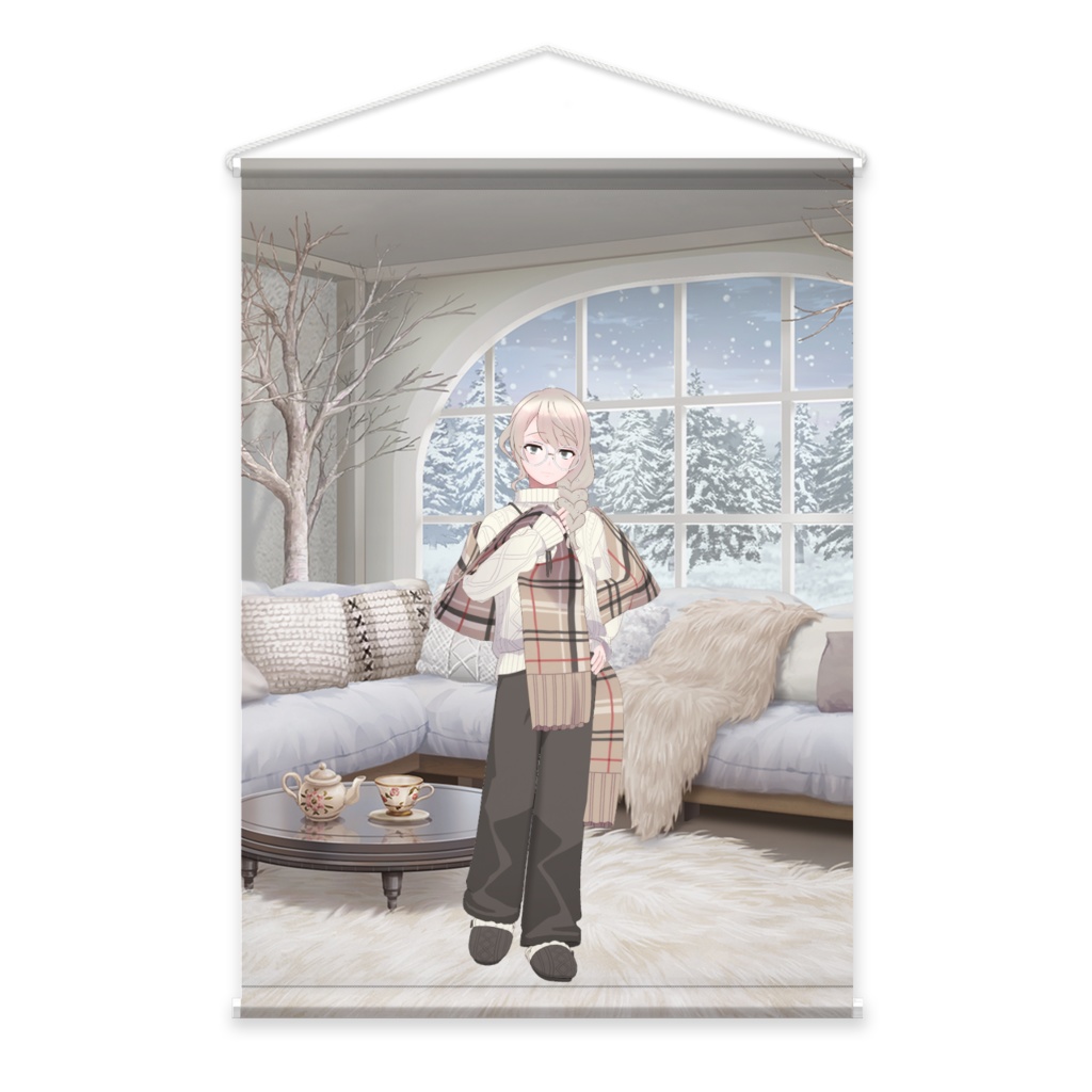 【しきぶ】02月記念日-タペストリー-G1445