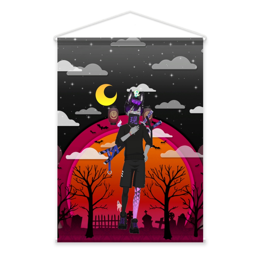 【ト影】02月記念日-タペストリー-G1480