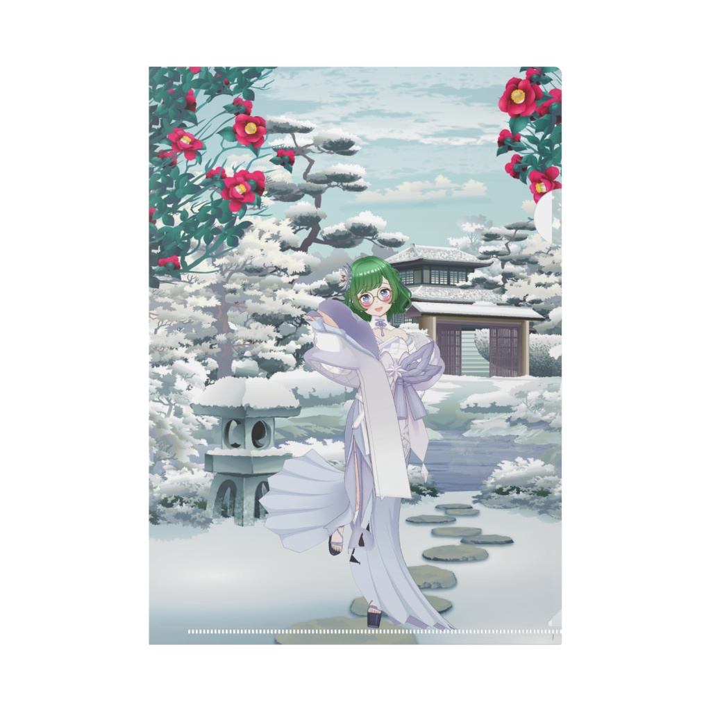 【東雲 ハク】02月記念日-クリアファイル-G1500