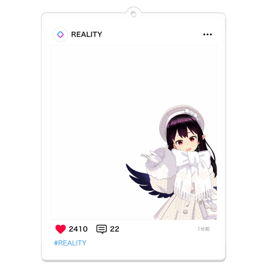 【瑚華-koh@Ru-】02月記念日-フィード風アクキーG1507