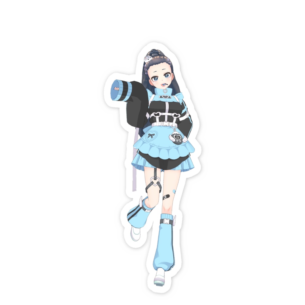 【せーら】02月記念日-スマホステッカーG1283
