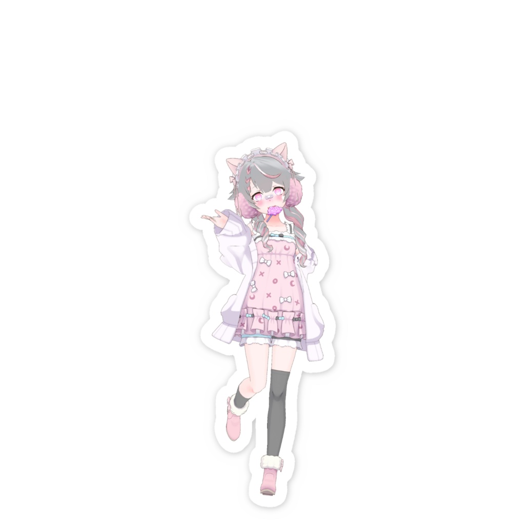 【うゆまる。】02月記念日-スマホステッカーG1328