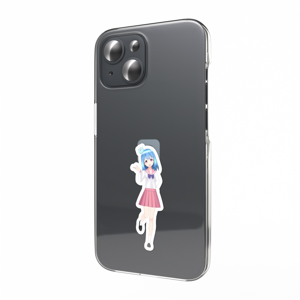 【碧乃むぅ】02月記念日-スマホステッカーG1353