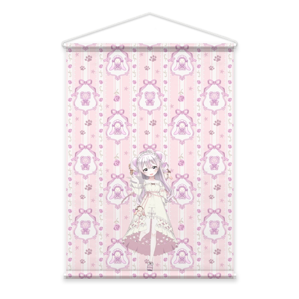 【姫野みるく】02月記念日-タペストリー-G0668