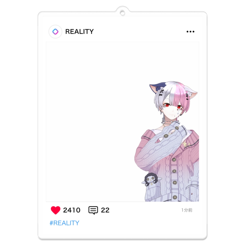 【みちの(魔王)】02月記念日-フィード風アクキーG1008